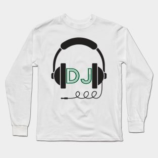 DJ Headphone Long Sleeve T-Shirt